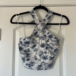 Abercrombie Halterneck Crop Top